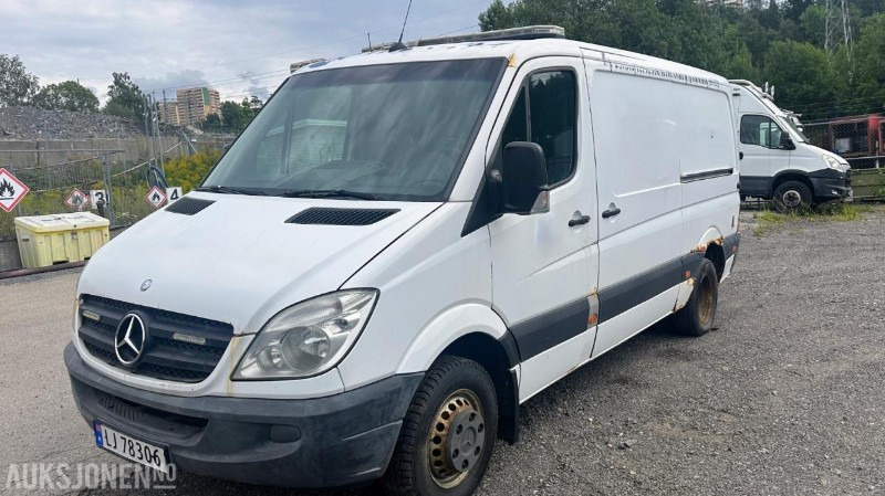 2007 Mercedes-Benz Sprinter 518 CDI | Spylebil | 184 hk | Komplett rigg med tank og slangetromler - Utility-/ Spesiell maskin: bilde 1 2007 Mercedes-Benz Sprinter 518 CDI | Spylebil | 184 hk | Komplett rigg med tank og slangetromler - Utility-/ Spesiell maskin: bilde 1