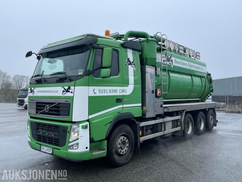 2010 VOLVO FH500 8X4 INTERCONSULT SS2343 BST3-17CR ADR SLAMSUGER MED HØYTRYKKSPYLER - 203576 KM. - Utility-/ Spesiell maskin: bilde 1 2010 VOLVO FH500 8X4 INTERCONSULT SS2343 BST3-17CR ADR SLAMSUGER MED HØYTRYKKSPYLER - 203576 KM. - Utility-/ Spesiell maskin: bilde 1