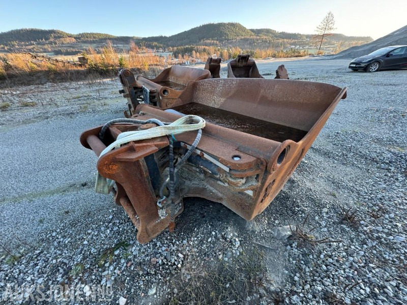 2005 SMP pusseskuffe med hydraulisk tilt / S70 feste - Utstyr for Bygg og anlegg: bilde 5 2005 SMP pusseskuffe med hydraulisk tilt / S70 feste - Utstyr for Bygg og anlegg: bilde 5