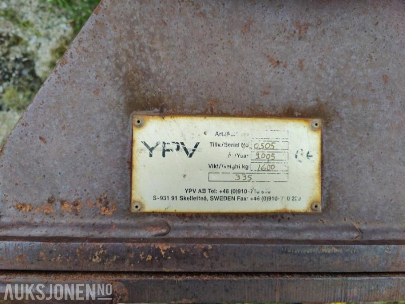 2005 YPV- Skjær/Isriveskjær med BM feste - Utstyr for Bygg og anlegg: bilde 3 2005 YPV- Skjær/Isriveskjær med BM feste - Utstyr for Bygg og anlegg: bilde 3