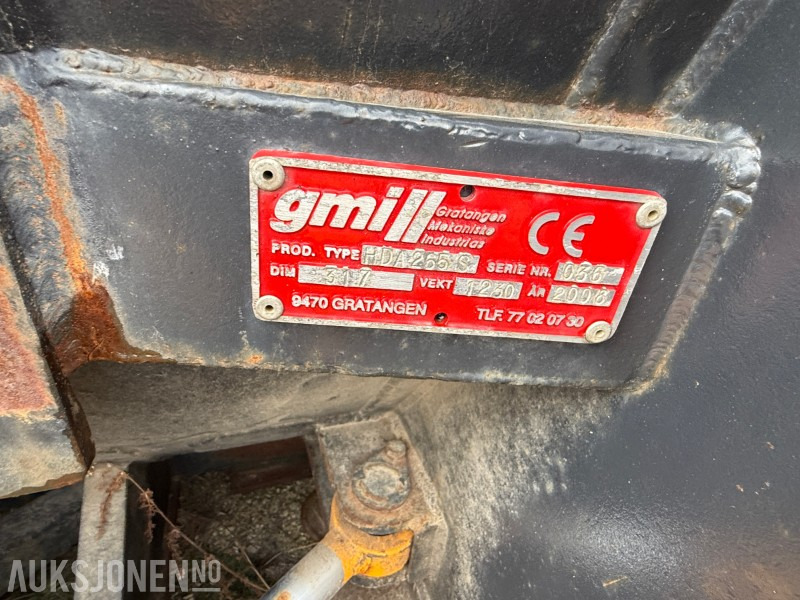 2008 GMI DIAGONALPLOG HDA 265 S - Utstyr for Bygg og anlegg: bilde 3 2008 GMI DIAGONALPLOG HDA 265 S - Utstyr for Bygg og anlegg: bilde 3