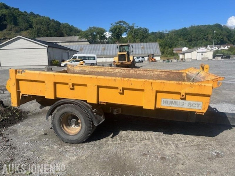 2019 HUMUS 8CT - Henger til hjulmaskin - Ny hydraulisk baklem - 2500 KG. - Utstyr for Bygg og anlegg: bilde 2 2019 HUMUS 8CT - Henger til hjulmaskin - Ny hydraulisk baklem - 2500 KG. - Utstyr for Bygg og anlegg: bilde 2