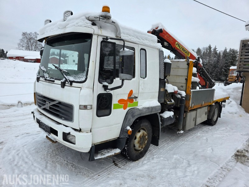 Planbil VOLVO FL PLANBIL MED KRAN. PALFINGER PK7501: bilde 1
