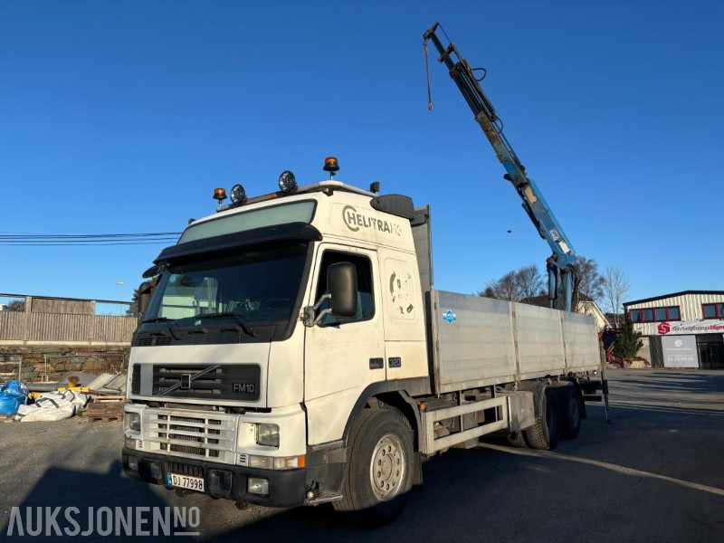 VOLVO FM10 6X2 KRANBIL - 320HK - HMF KRAN - EU-godkjent til 04.2026 - Kranbil: bilde 1 VOLVO FM10 6X2 KRANBIL - 320HK - HMF KRAN - EU-godkjent til 04.2026 - Kranbil: bilde 1