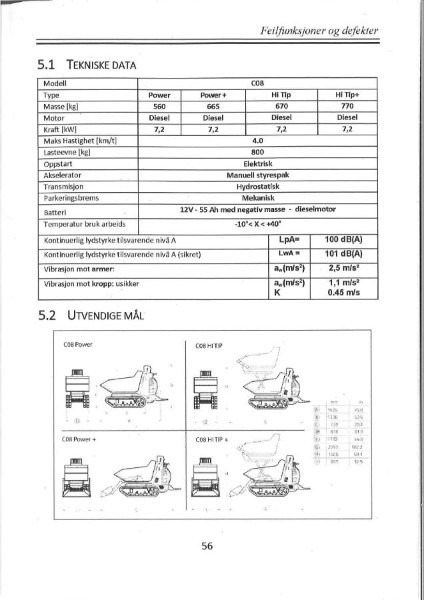 Yanmar C08 Minidumper - Dumper: bilde 3 Yanmar C08 Minidumper - Dumper: bilde 3
