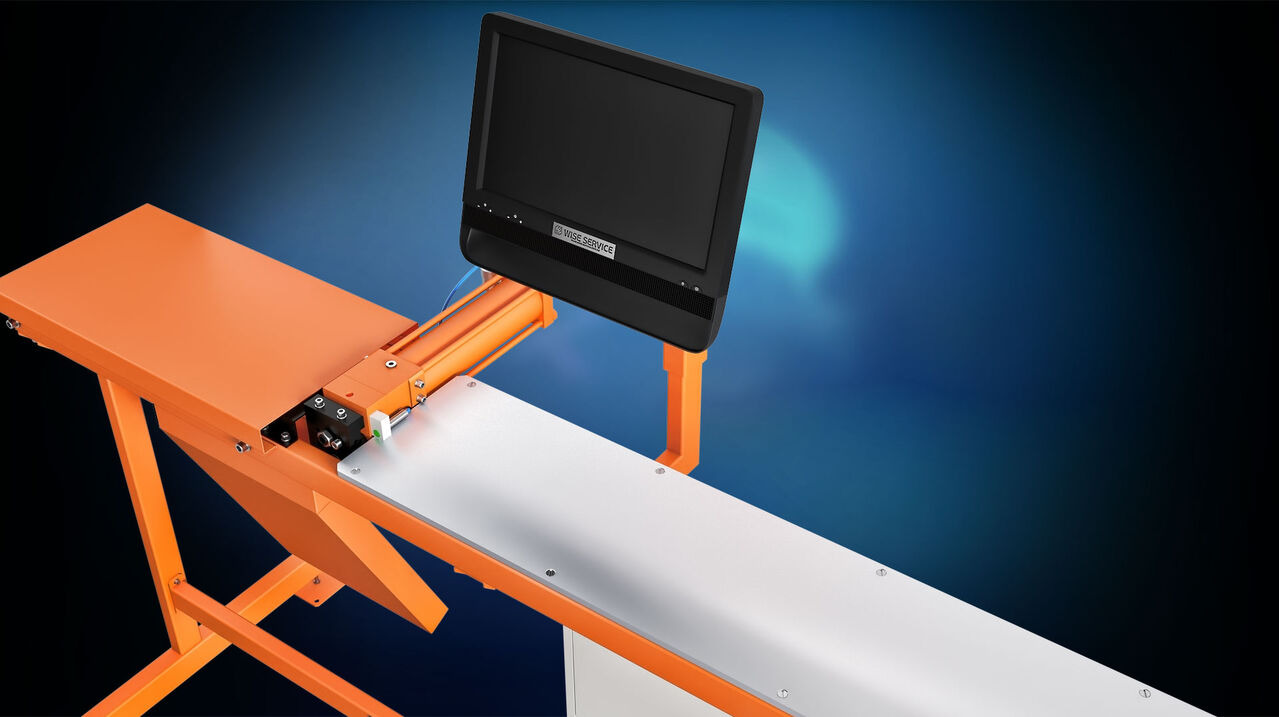 Wise Service Automatic single-headed guillotine for cutting WS G1 - Maskin: bilde 1 Wise Service Automatic single-headed guillotine for cutting WS G1 - Maskin: bilde 1