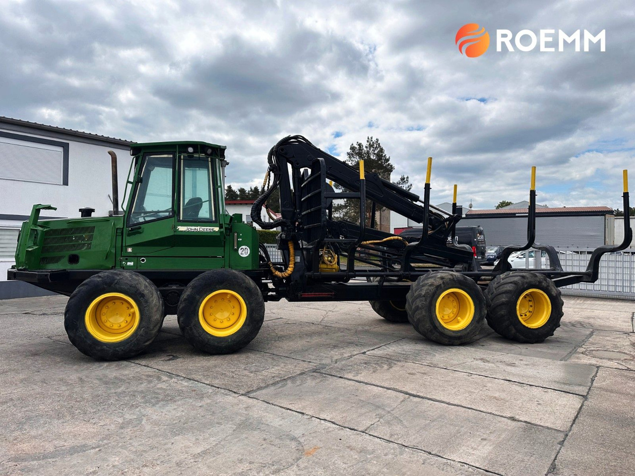 John Deere 1110 D*KRAN CF572 10 Meter - Lassbærer: bilde 5 John Deere 1110 D*KRAN CF572 10 Meter - Lassbærer: bilde 5