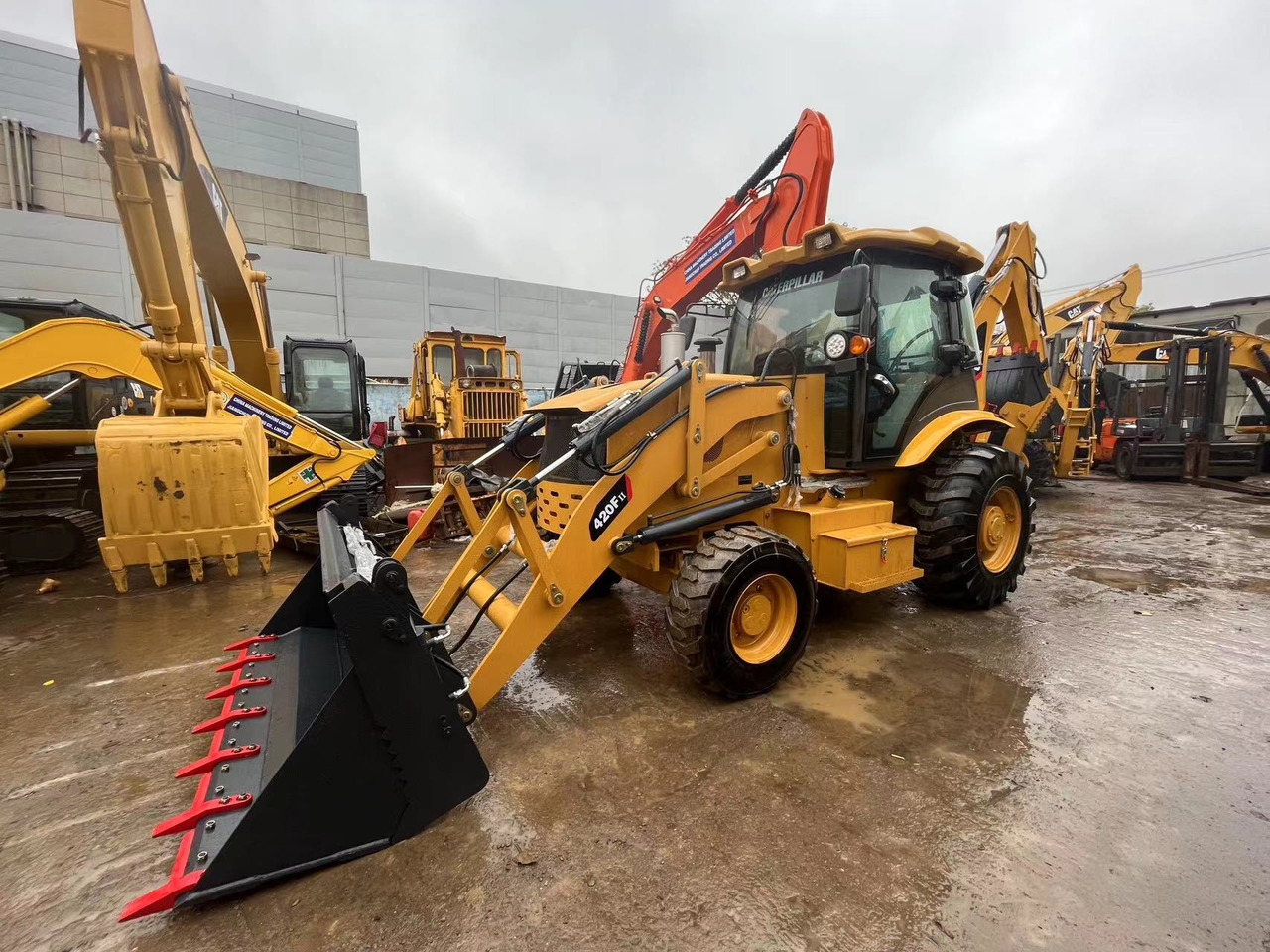 Caterpillar 420F Backhoe CAT 420F2 New Backhoe Loaders JCB 3CX 4CX retroexcavadora - Traktorgraver: bilde 5 Caterpillar 420F Backhoe CAT 420F2 New Backhoe Loaders JCB 3CX 4CX retroexcavadora - Traktorgraver: bilde 5