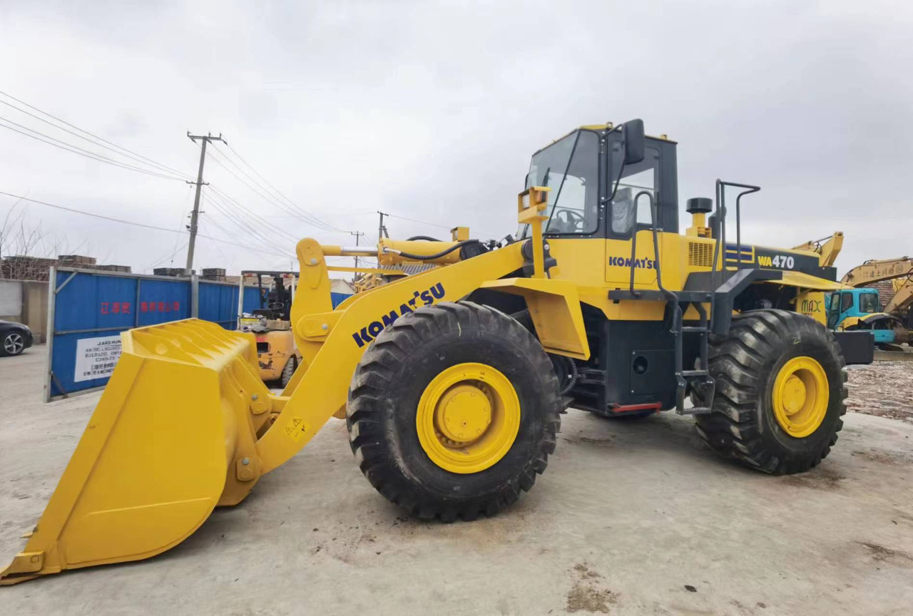 Komatsu WA470 Used Wheel Loader WA380 WA320 WA500 WA600 Loader in High Quality for Sale - Hjullaster: bilde 1 Komatsu WA470 Used Wheel Loader WA380 WA320 WA500 WA600 Loader in High Quality for Sale - Hjullaster: bilde 1