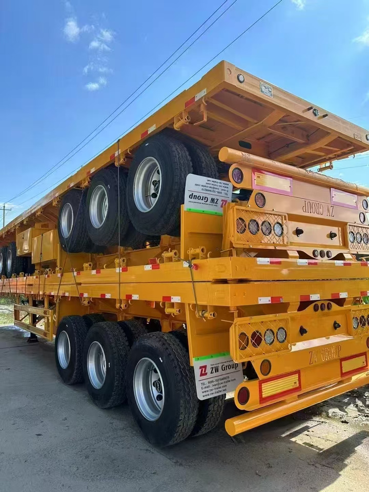 ZHICHENG Semi Flat Bed New or Used Low Bed in Length 8m,10,12m, 14m, 16m - Lavloader semitrailer: bilde 1 ZHICHENG Semi Flat Bed New or Used Low Bed in Length 8m,10,12m, 14m, 16m - Lavloader semitrailer: bilde 1