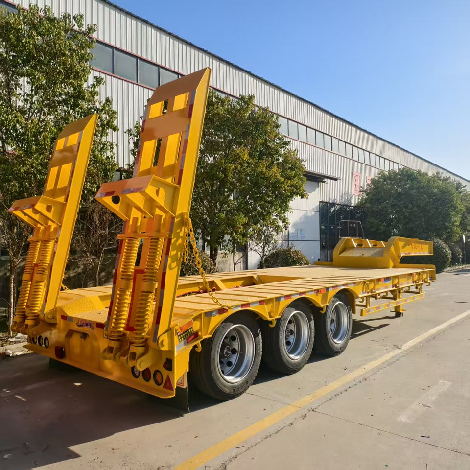 ZHICHENG Semi Flat Bed New or Used Low Bed in Length 8m,10,12m, 14m, 16m - Lavloader semitrailer: bilde 2 ZHICHENG Semi Flat Bed New or Used Low Bed in Length 8m,10,12m, 14m, 16m - Lavloader semitrailer: bilde 2