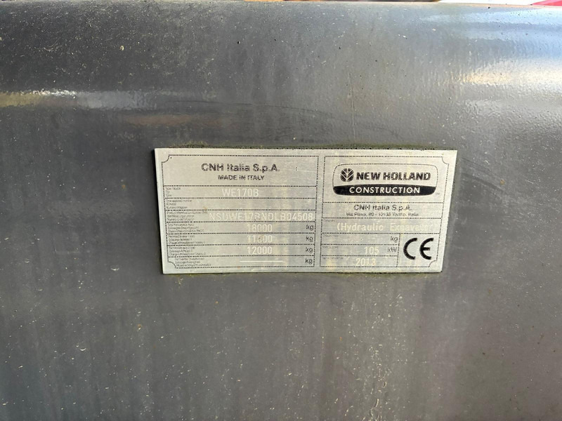 New Holland WE170B ** solo 2.543 horas, Rototilt** - Hjulgraver: bilde 5 New Holland WE170B ** solo 2.543 horas, Rototilt** - Hjulgraver: bilde 5
