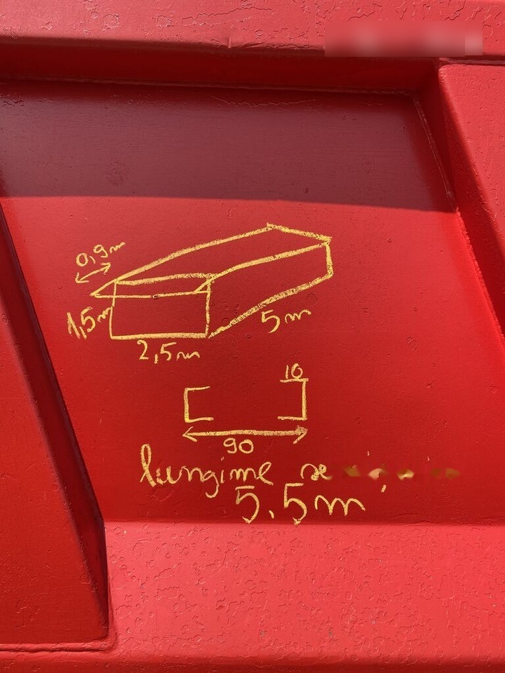 Bena 8x4 cu semissiu si cilindru : 5,5 m lungime semisasiu - Karosseri og eksteriør for Lastebil: bilde 3 Bena 8x4 cu semissiu si cilindru : 5,5 m lungime semisasiu - Karosseri og eksteriør for Lastebil: bilde 3