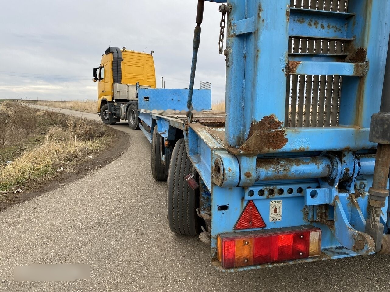 Lavloader semitrailer Goldhofer GOLDHOFFER STZ - L2 - 23/80 Trailer Agabaritic 2 VIRATOARE : 2 S: bilde 32