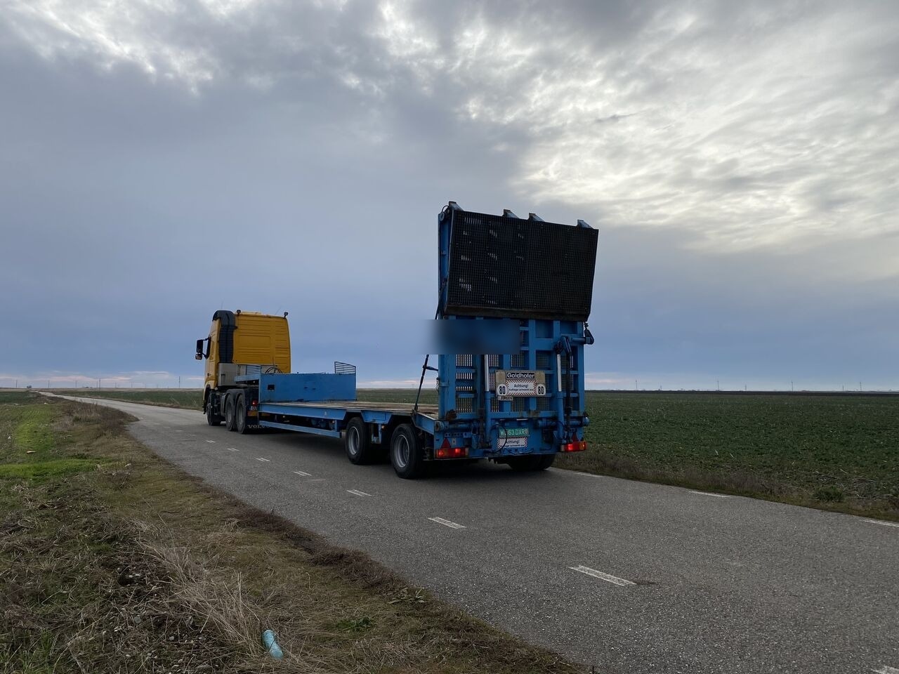 Lavloader semitrailer Goldhofer GOLDHOFFER STZ - L2 - 23/80 Trailer Agabaritic 2 VIRATOARE : 2 S: bilde 9