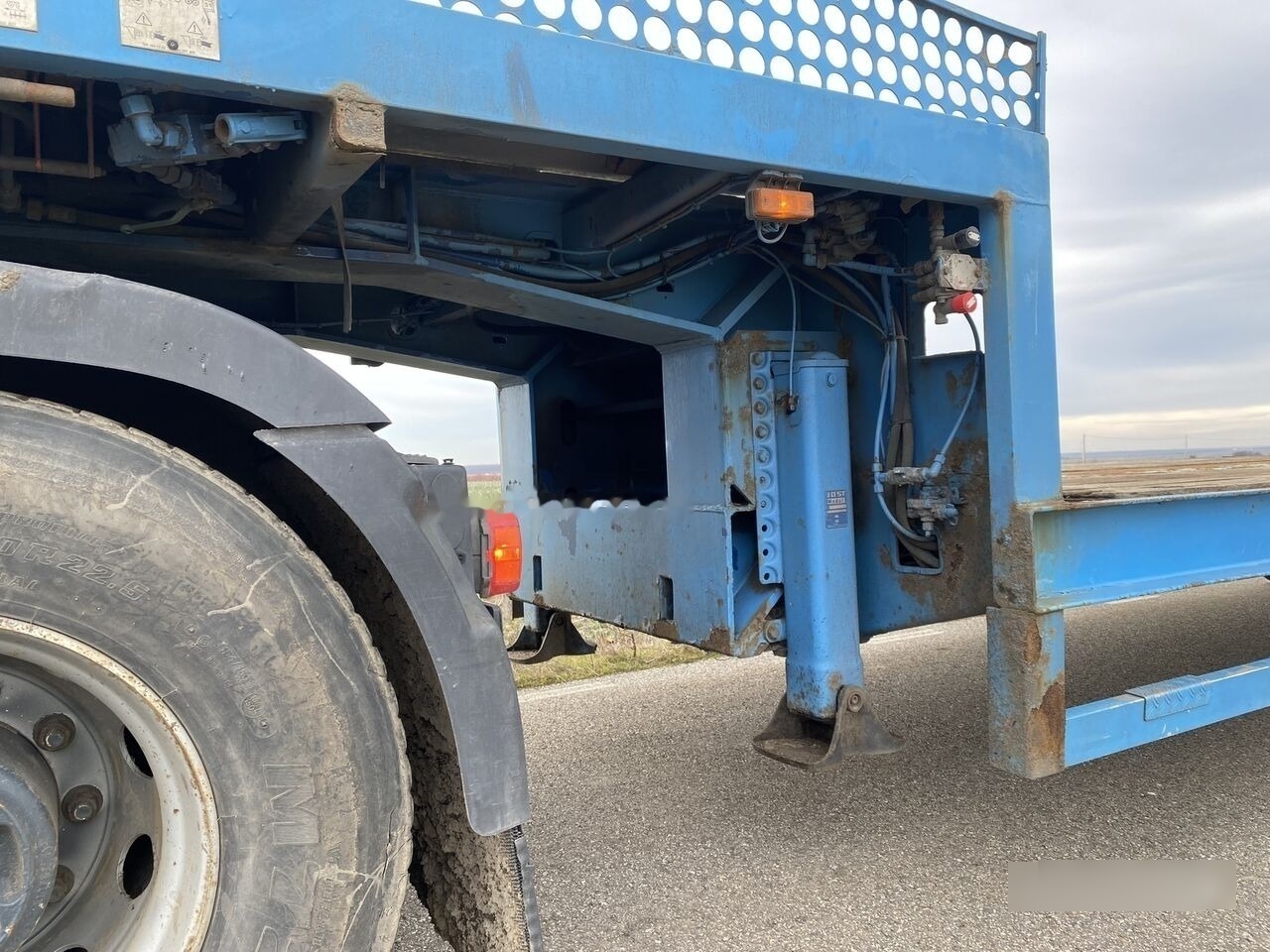 Lavloader semitrailer Goldhofer GOLDHOFFER STZ - L2 - 23/80 Trailer Agabaritic 2 VIRATOARE : 2 S: bilde 7