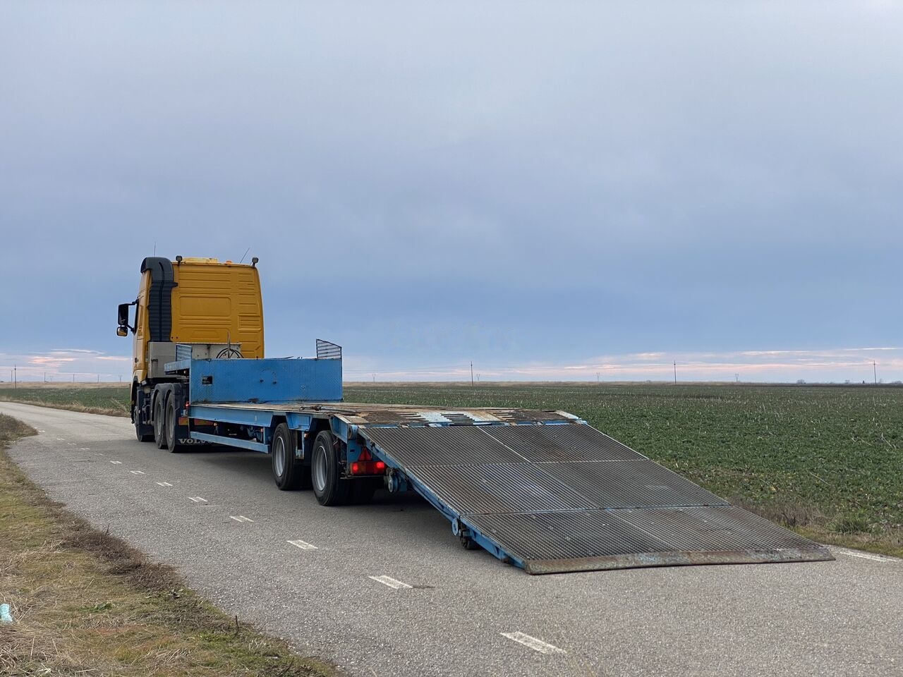Lavloader semitrailer Goldhofer GOLDHOFFER STZ - L2 - 23/80 Trailer Agabaritic 2 VIRATOARE : 2 S: bilde 21