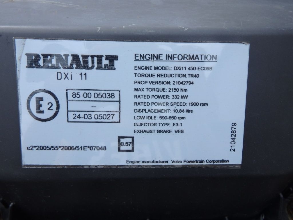 Renault DXI 11 450 Renault Premium - Motor for Lastebil: bilde 3 Renault DXI 11 450 Renault Premium - Motor for Lastebil: bilde 3