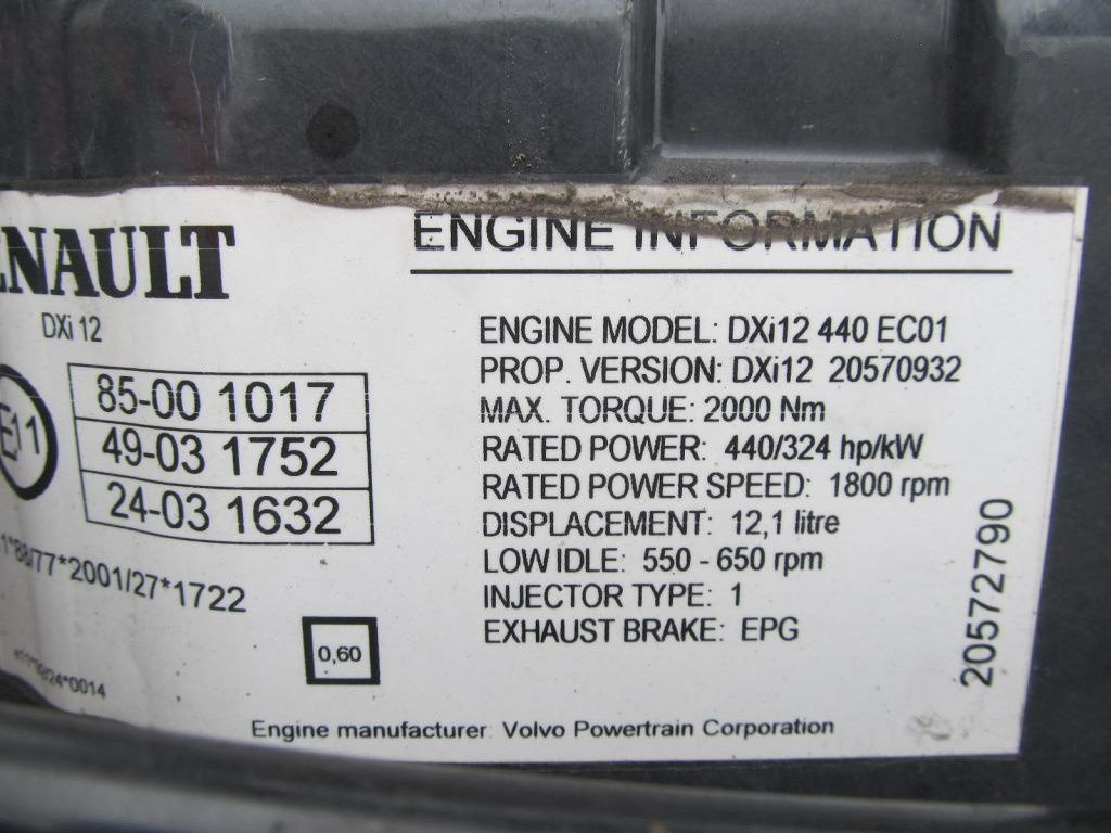 Renault Magnum DXI12 - Motor for Lastebil: bilde 4 Renault Magnum DXI12 - Motor for Lastebil: bilde 4