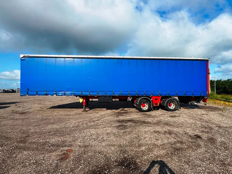 Transporter semitrailer DANSON City Trailer Gardin with lift: bilde 6