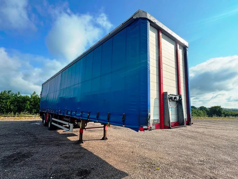 Transporter semitrailer DANSON City Trailer Gardin with lift: bilde 12