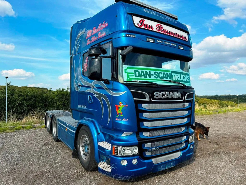 Scania R580 V8 Special Interior. Air / Air suspension. Opticuise / Retarder. Hydr. system. - Trekkvogn: bilde 4 Scania R580 V8 Special Interior. Air / Air suspension. Opticuise / Retarder. Hydr. system. - Trekkvogn: bilde 4