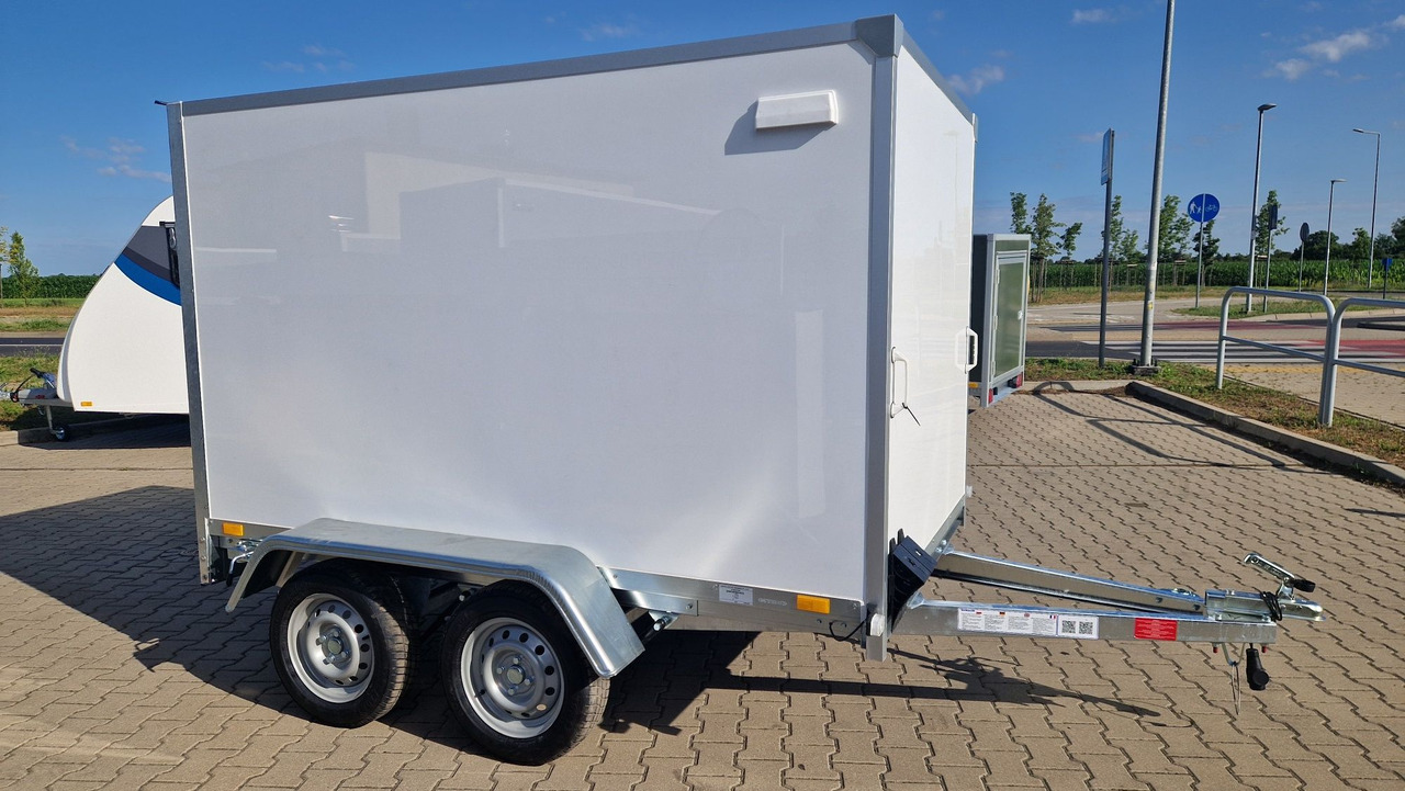 Nowa Przyczepa Furgon Kontener transportowy ABS 250 z rampą - Skaphenger: bilde 3 Nowa Przyczepa Furgon Kontener transportowy ABS 250 z rampą - Skaphenger: bilde 3