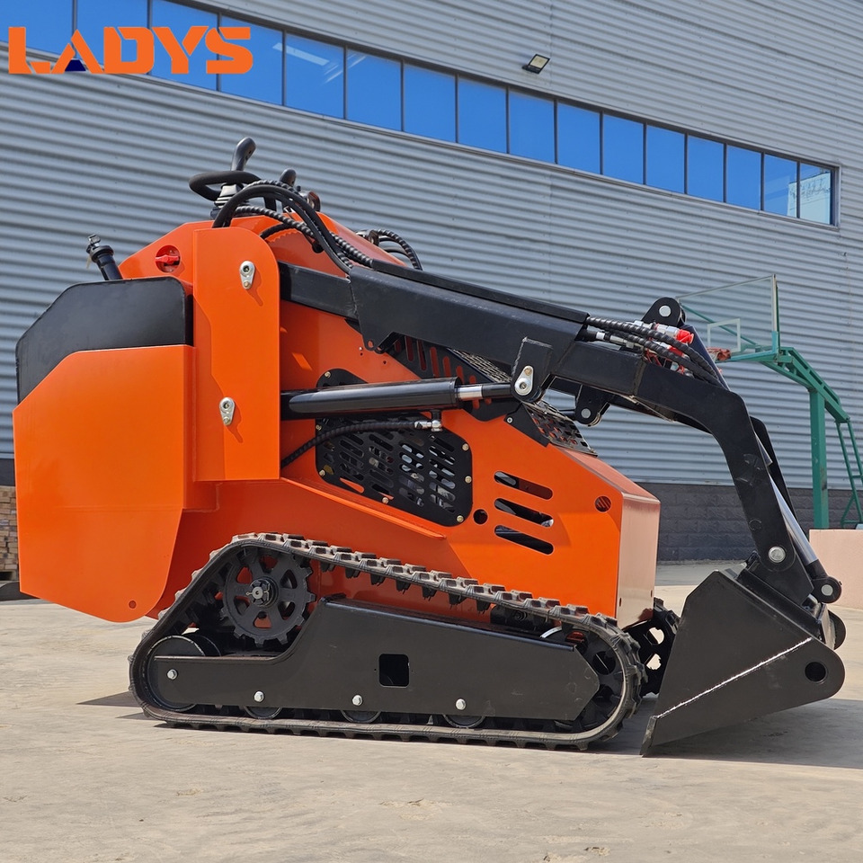 LADYS Free Shipping Mini Skid Steer Loader Compact Track Electric/Diesel Chinese Mini Skid Steer Loader For Sale With Mini Skid Steer Attachments 4 In 1 Bucket - Kompaktlaster: bilde 2 LADYS Free Shipping Mini Skid Steer Loader Compact Track Electric/Diesel Chinese Mini Skid Steer Loader For Sale With Mini Skid Steer Attachments 4 In 1 Bucket - Kompaktlaster: bilde 2