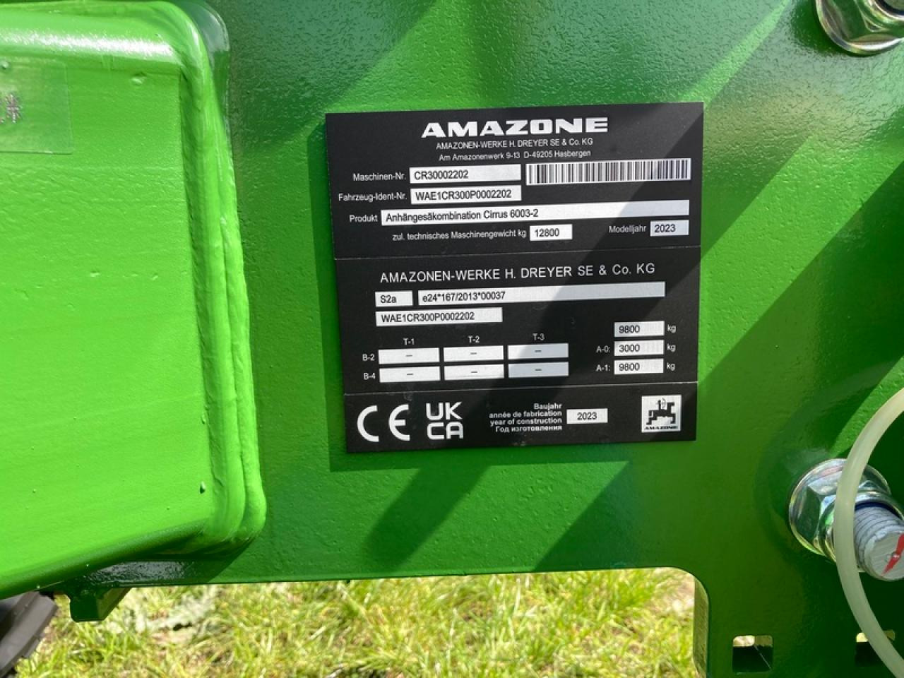 Amazone CIRRIUS 6003AKTION - Kombisåmaskin: bilde 5 Amazone CIRRIUS 6003AKTION - Kombisåmaskin: bilde 5