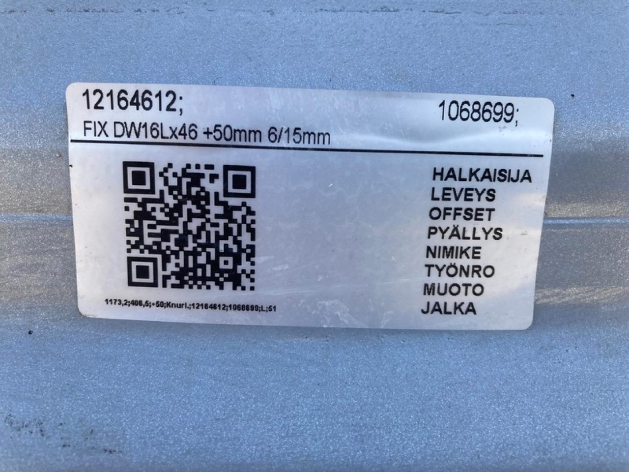 FELGEN HORSCH LEEB GS 16X46" - Felg for Landbruksteknikk: bilde 4 FELGEN HORSCH LEEB GS 16X46" - Felg for Landbruksteknikk: bilde 4