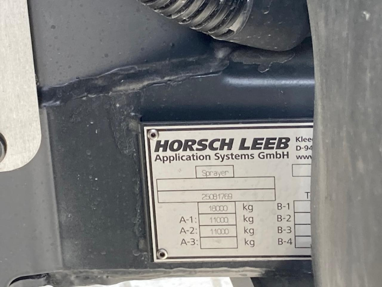 Horsch LEEB 8300 PT - Selvdreven sprøyte: bilde 5 Horsch LEEB 8300 PT - Selvdreven sprøyte: bilde 5