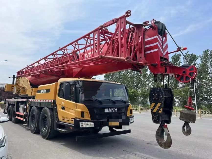 Sany Used Sany STC800 Original 80 Ton Mobile Truck Mounted Crane for - Mobilkran: bilde 2 Sany Used Sany STC800 Original 80 Ton Mobile Truck Mounted Crane for - Mobilkran: bilde 2