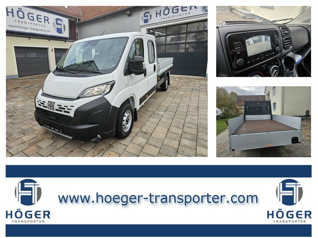 FIAT Ducato 140 DOKA Pritsche 2,9 Meter Klima DAB... - Varebil med plan, Varebil med dobbelt førerhus: bilde 1 FIAT Ducato 140 DOKA Pritsche 2,9 Meter Klima DAB... - Varebil med plan, Varebil med dobbelt førerhus: bilde 1