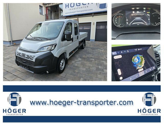 FIAT Ducato 140 DOKA Pritsche 2,9 Navi 10' v.Cockpit - Varebil med plan, Varebil med dobbelt førerhus: bilde 1 FIAT Ducato 140 DOKA Pritsche 2,9 Navi 10' v.Cockpit - Varebil med plan, Varebil med dobbelt førerhus: bilde 1
