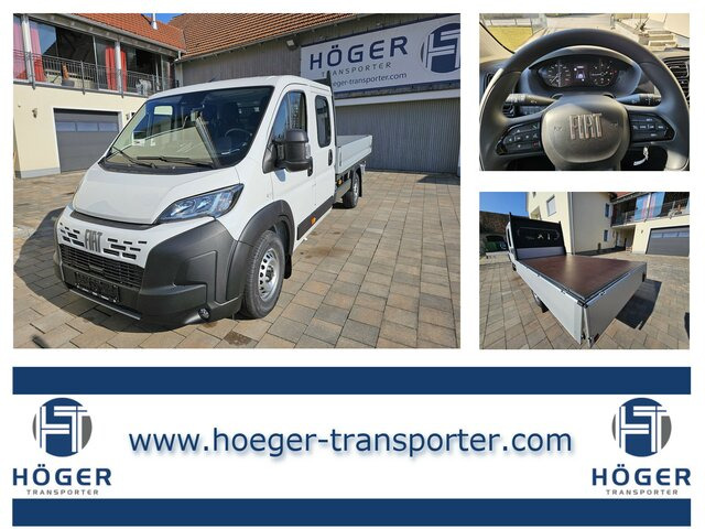 FIAT Ducato MAXI 180 Serie10-9.2 2025 L5 DOKA 3,3 M. - Varebil med plan, Varebil med dobbelt førerhus: bilde 1 FIAT Ducato MAXI 180 Serie10-9.2 2025 L5 DOKA 3,3 M. - Varebil med plan, Varebil med dobbelt førerhus: bilde 1