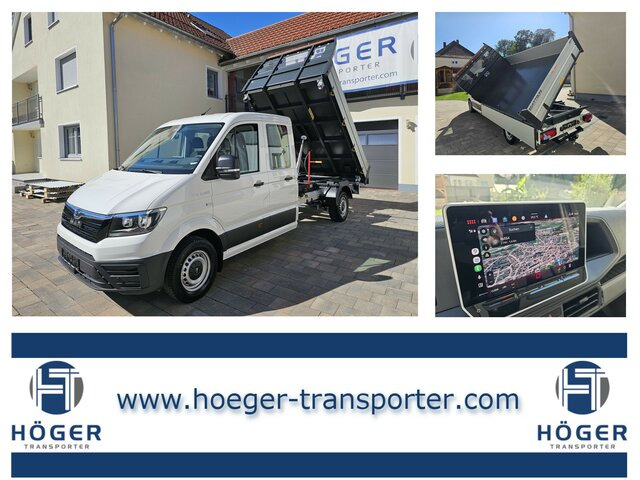 MAN TGE 3.140 Doka L4 Dreiseitenkipper Facelift - Varebil med tipp, Varebil med dobbelt førerhus: bilde 1 MAN TGE 3.140 Doka L4 Dreiseitenkipper Facelift - Varebil med tipp, Varebil med dobbelt førerhus: bilde 1