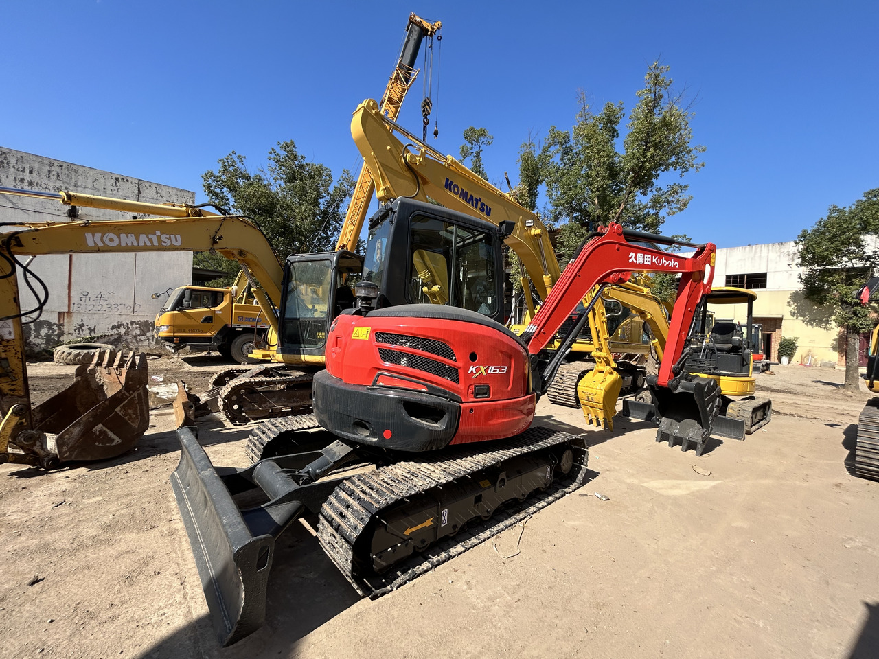 Kubota KX163 Excavator - Minigraver: bilde 4 Kubota KX163 Excavator - Minigraver: bilde 4