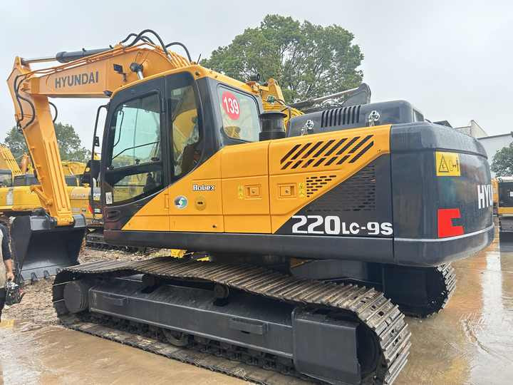 Second-hand second hand used hyundai 220 lc 9s 220lc used machine excavator - Beltegraver: bilde 3 Second-hand second hand used hyundai 220 lc 9s 220lc used machine excavator - Beltegraver: bilde 3