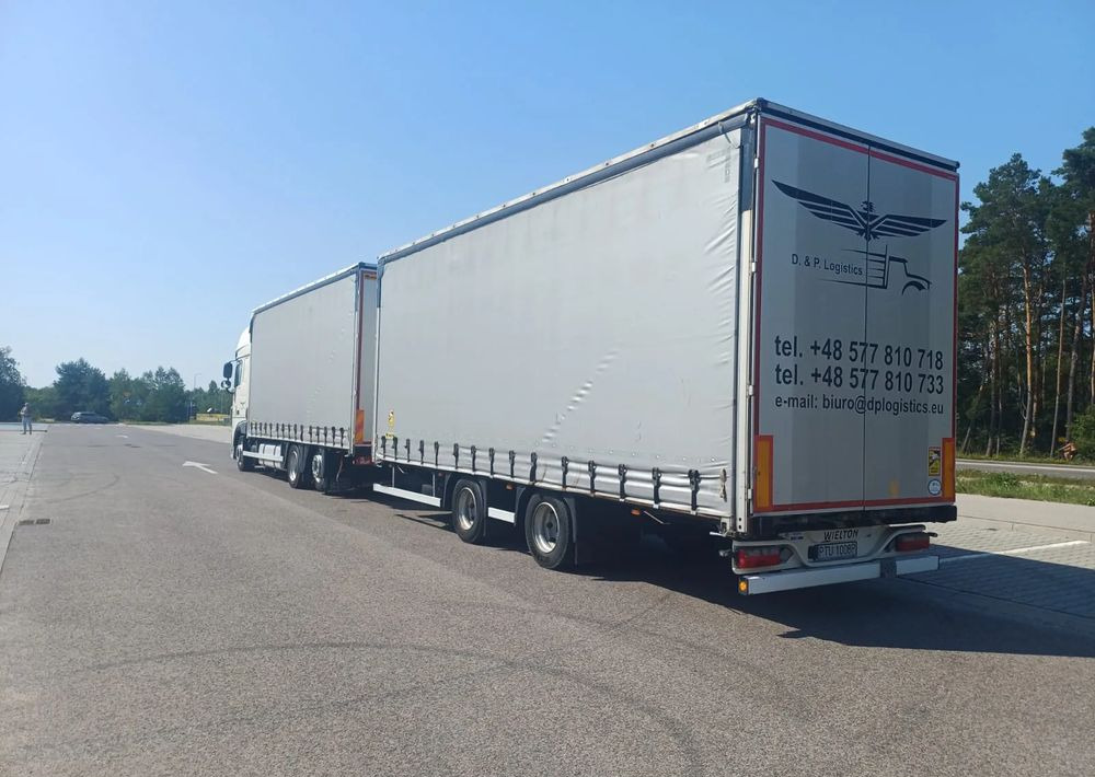 DAF XF 480 SUPER SPACE CAB / ZESTAW TANDEM PRZEJAZDOWY 120 M3 / SSC / ACC /EURO 6 - Kapellbil: bilde 3 DAF XF 480 SUPER SPACE CAB / ZESTAW TANDEM PRZEJAZDOWY 120 M3 / SSC / ACC /EURO 6 - Kapellbil: bilde 3