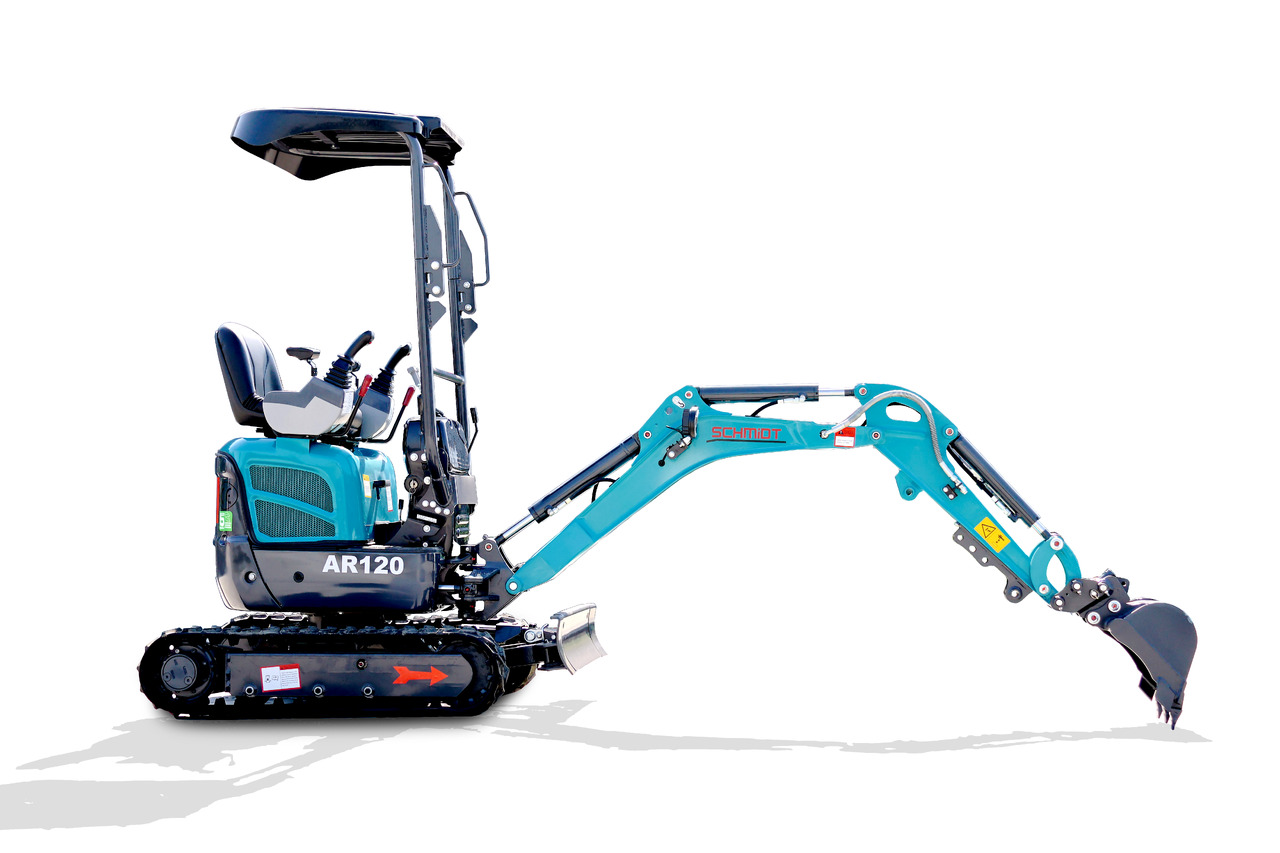 SCHMiDT AR120 - Kubota engine , Extended tracks , Swing arm - Minigraver: bilde 1 SCHMiDT AR120 - Kubota engine , Extended tracks , Swing arm - Minigraver: bilde 1