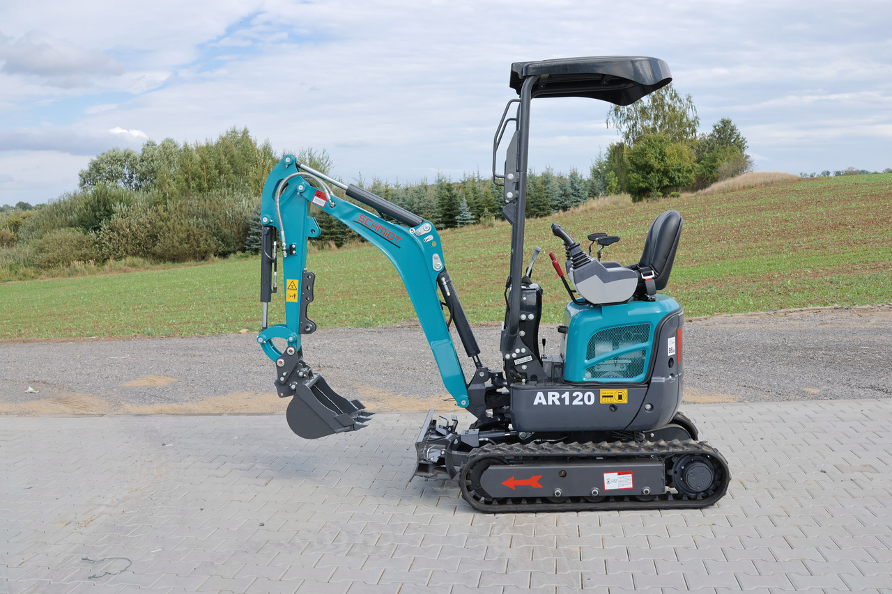 SCHMiDT AR120 - Kubota engine , Extended tracks , Swing arm - Minigraver: bilde 5 SCHMiDT AR120 - Kubota engine , Extended tracks , Swing arm - Minigraver: bilde 5