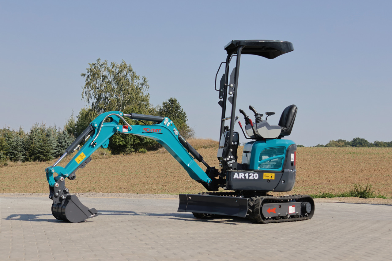 SCHMiDT AR120 - Kubota engine , Extended tracks , Swing arm - Minigraver: bilde 2 SCHMiDT AR120 - Kubota engine , Extended tracks , Swing arm - Minigraver: bilde 2