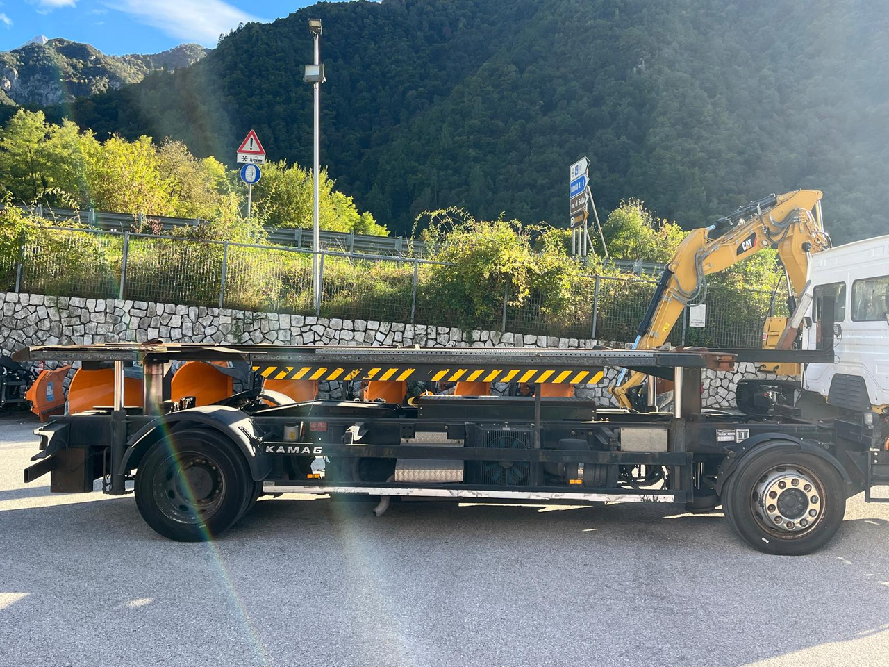 MERCEDES-BENZ KAMAG - Container-transport/ Vekselflak lastebil: bilde 5 MERCEDES-BENZ KAMAG - Container-transport/ Vekselflak lastebil: bilde 5