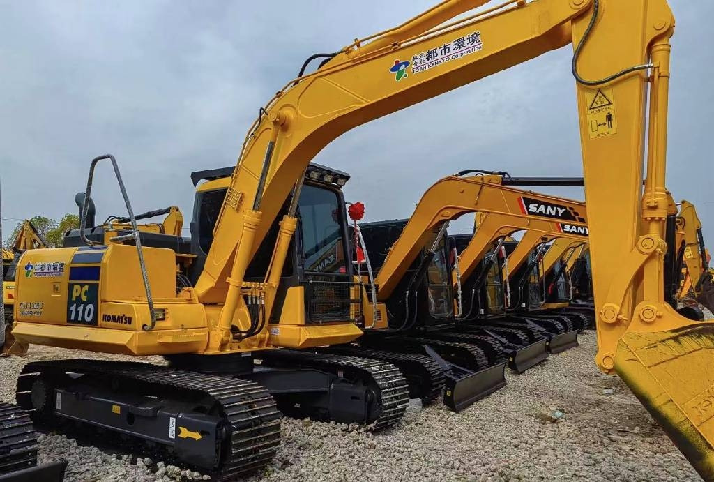 Komatsu PC 110 - Beltegraver: bilde 1 Komatsu PC 110 - Beltegraver: bilde 1