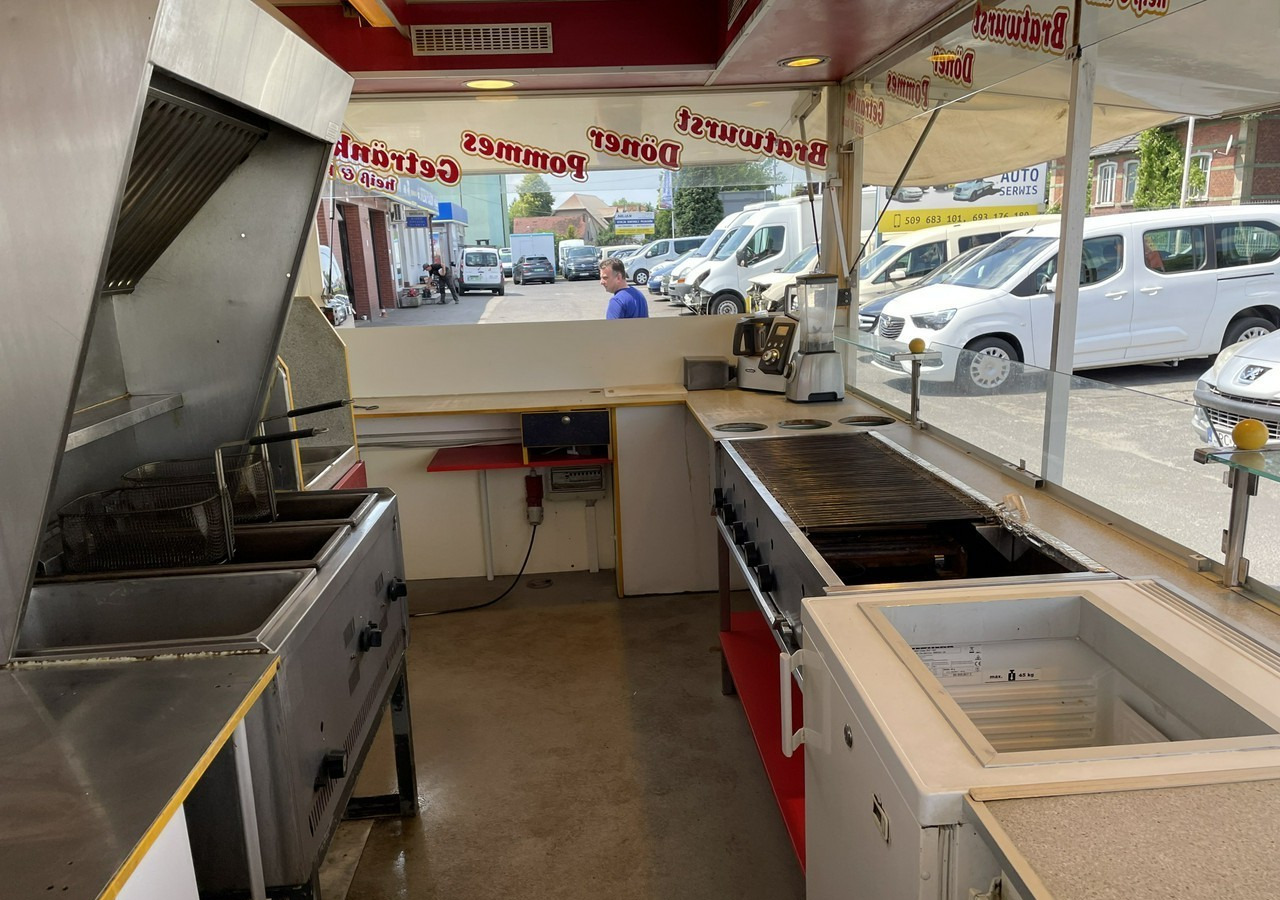 Salgsvogn Inna Inny Autosklep Imbis Grill Gastronomiczny Food Truck Foodtruck sklep bar: bilde 6