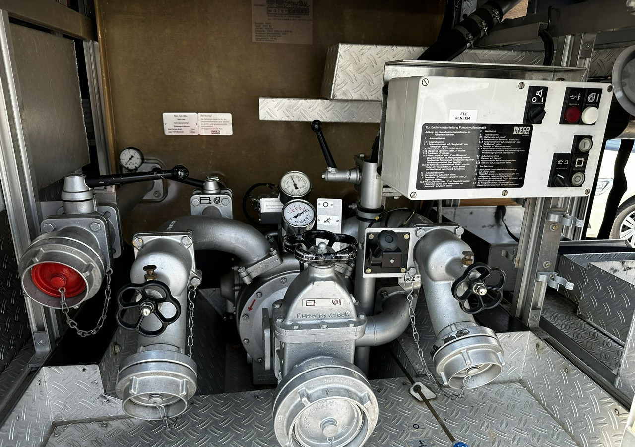 Brannbil Iveco Inny Iveco Iveco Magirus FF95E Straż Pożarna Gaśnicza 4X4 Metz 96 jak Nowa: bilde 17