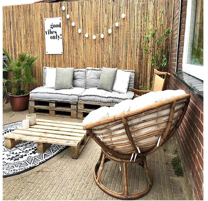 Erfafscheiding Bamboe matten - Hageutstyr: bilde 5 Erfafscheiding Bamboe matten - Hageutstyr: bilde 5