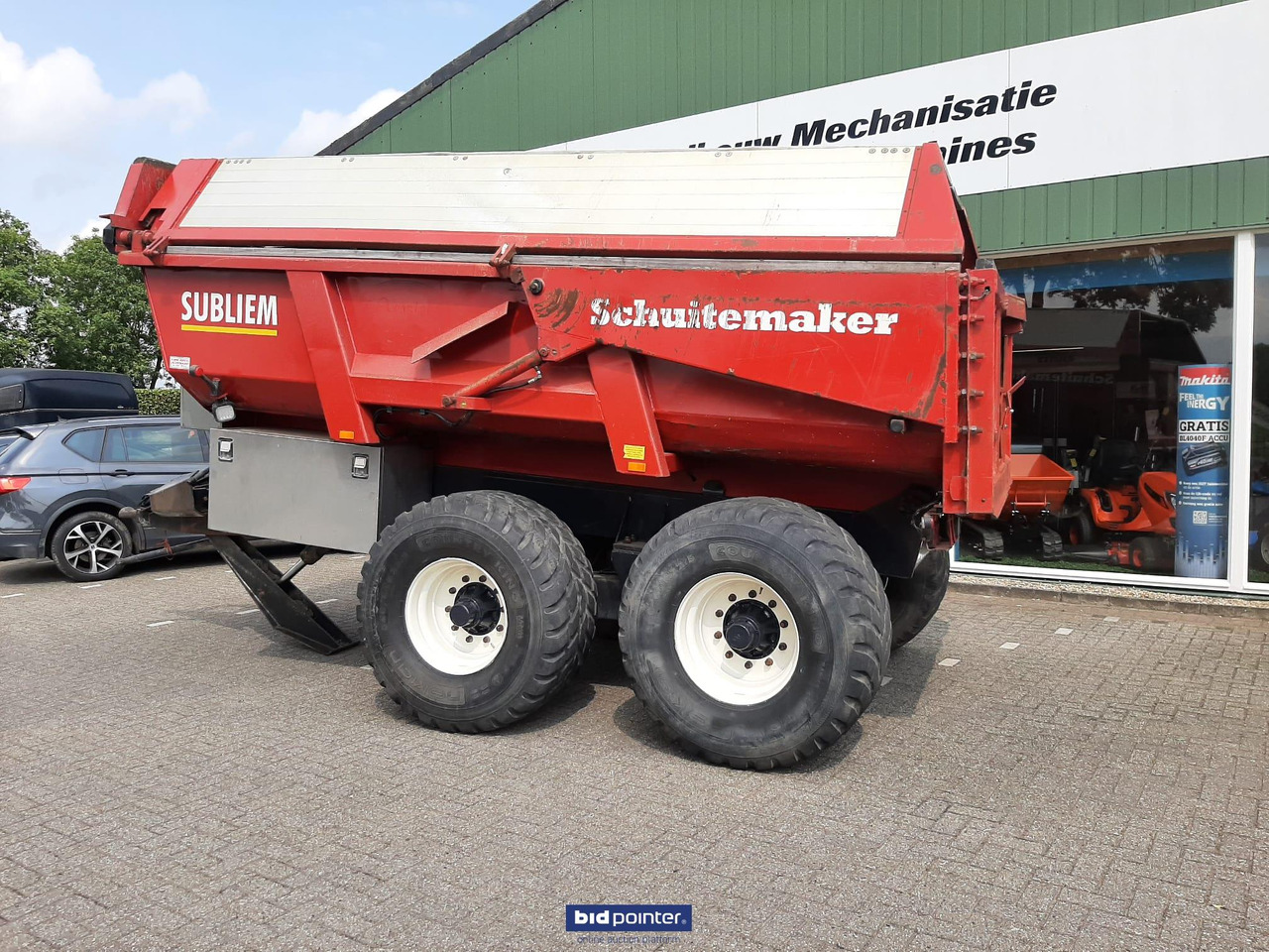 Schuitemaker Subliem 200 zandkipper / gronddumper - Landbruk tippvogn: bilde 3 Schuitemaker Subliem 200 zandkipper / gronddumper - Landbruk tippvogn: bilde 3