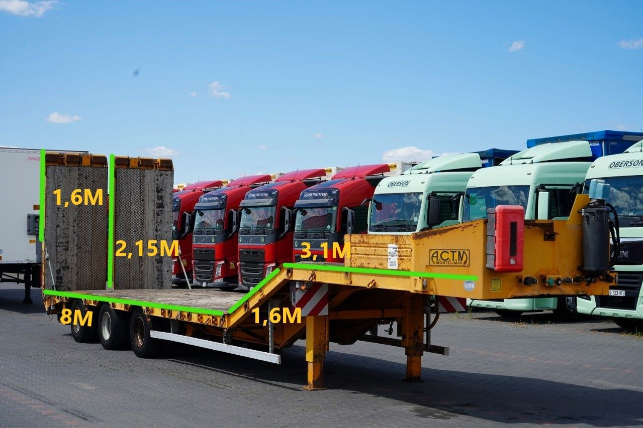 ACTM / NACZEPA LAWETA / NISKOPODWOZIOWA / 13.2M - Lavloader semitrailer: bilde 2 ACTM / NACZEPA LAWETA / NISKOPODWOZIOWA / 13.2M - Lavloader semitrailer: bilde 2
