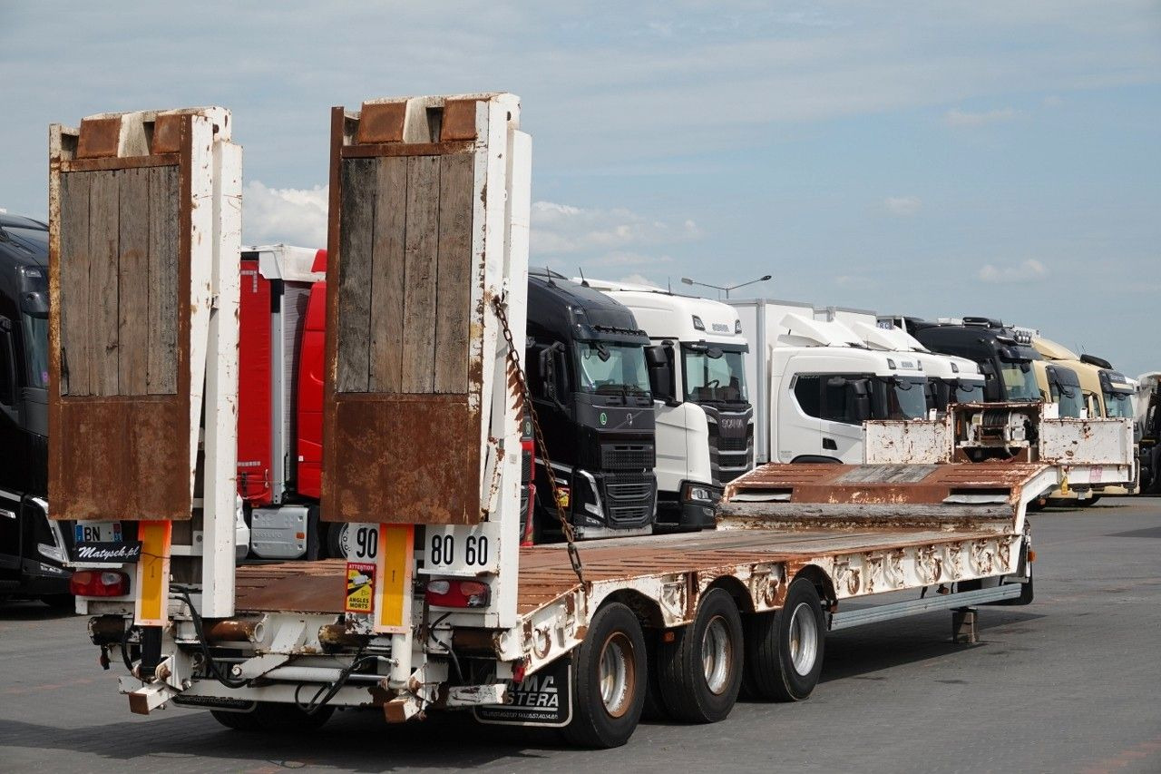 CASTERA LAWETA NISKOPODWOZIOWA / 3 OSIE / OŚ SKR - Lavloader semitrailer: bilde 4 CASTERA LAWETA NISKOPODWOZIOWA / 3 OSIE / OŚ SKR - Lavloader semitrailer: bilde 4
